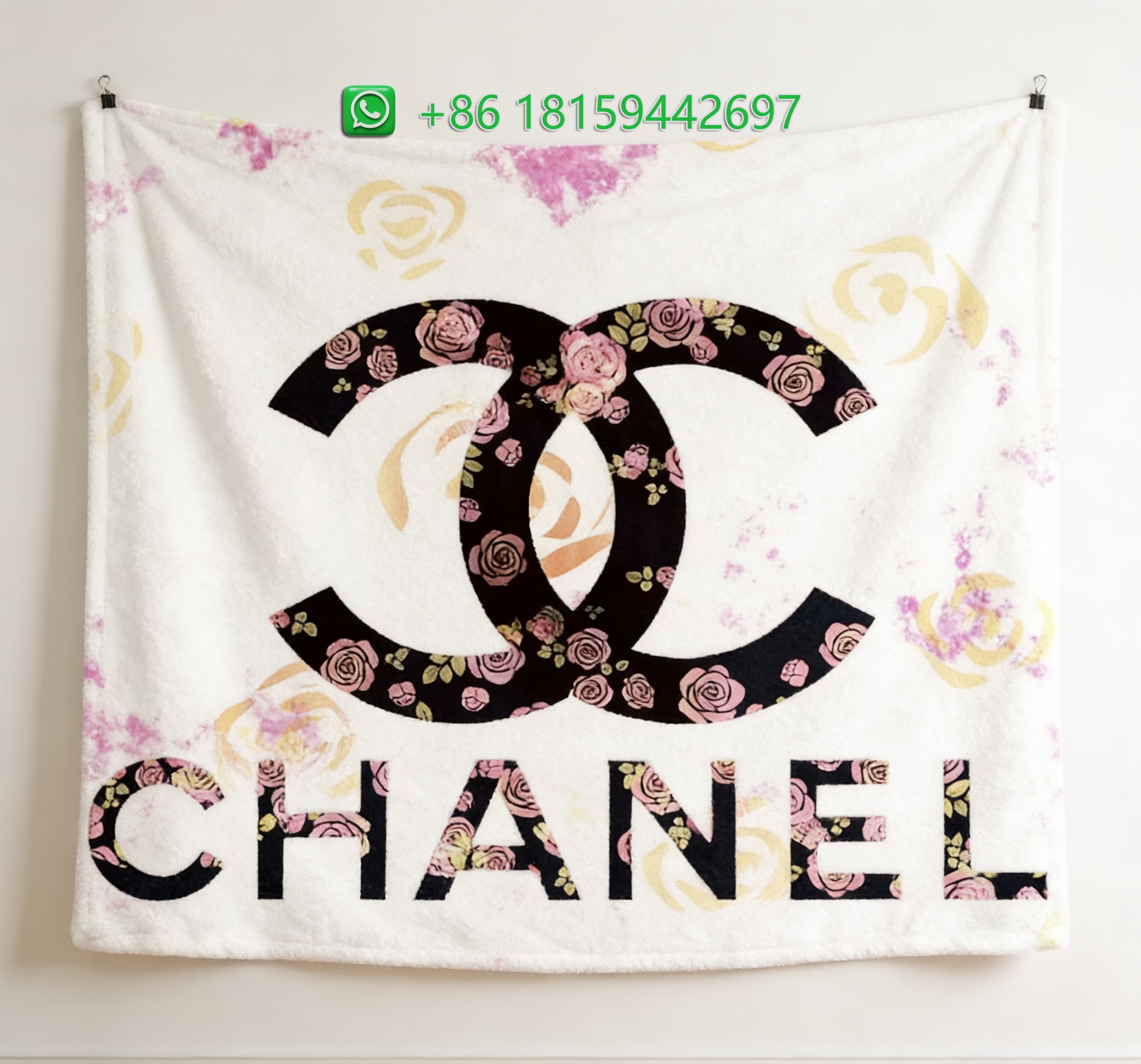 Chanel Throw Blankets